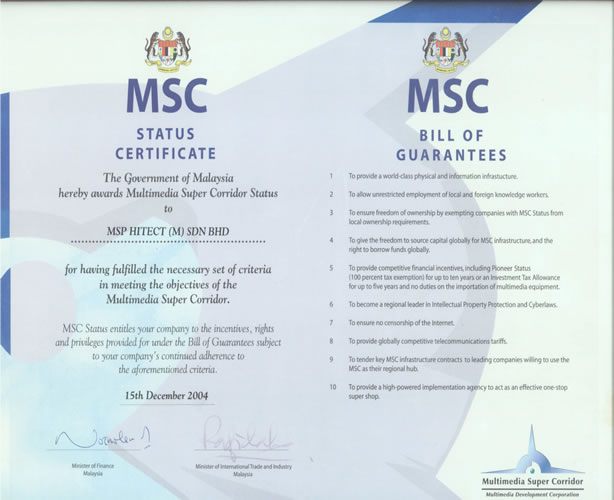 MSC Status